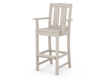 POLYWOOD® Mission Bar Arm Chair in Sand