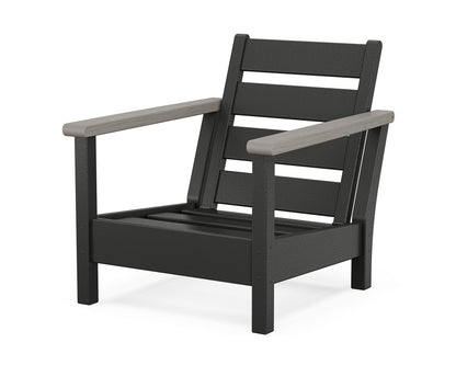 POLYWOOD® Harbour Chair Frame in Black / Driftwood