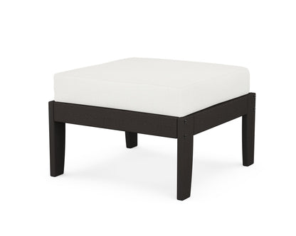 Unbranded Modular Ottoman - Classic in Vintage Coffee / Natural Linen