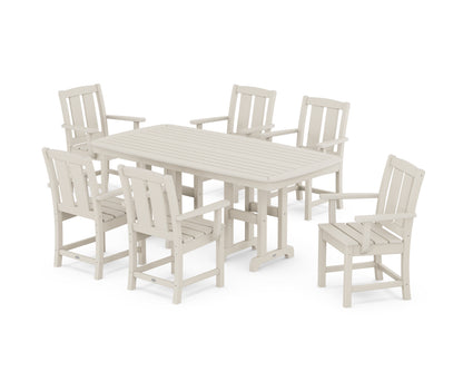 POLYWOOD® Mission Arm Chair 7-Piece Dining Set in Sand