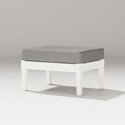 PW Designer Series Estate Lounge Ottoman in Vintage White / Grey Mist