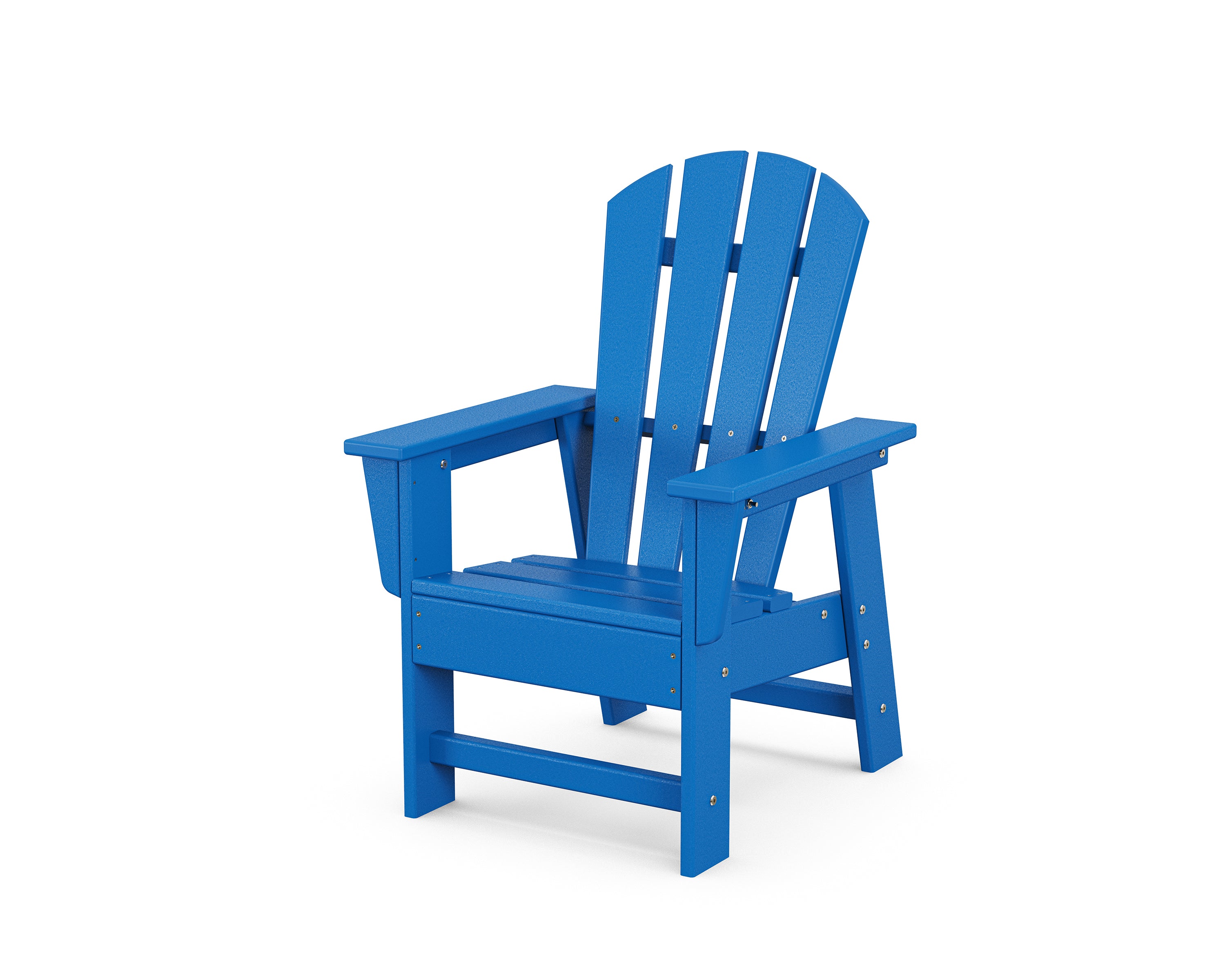 POLYWOOD® Kids Adirondack Chair in Pacific Blue