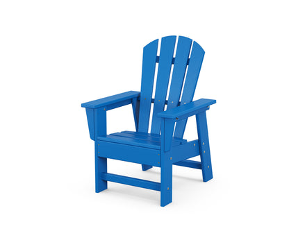 POLYWOOD® Kids Adirondack Chair in Pacific Blue