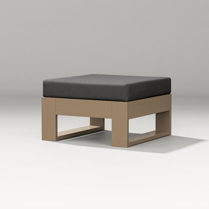 PW Designer Series Latitude Lounge Ottoman in Vintage Sahara / Spectrum Carbon
