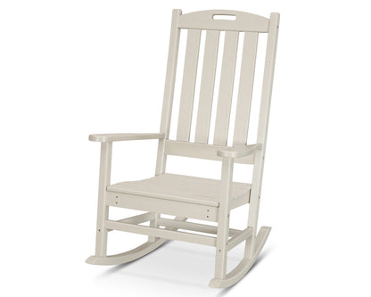 POLYWOOD® Nautical Porch Rocking Chair in Sand