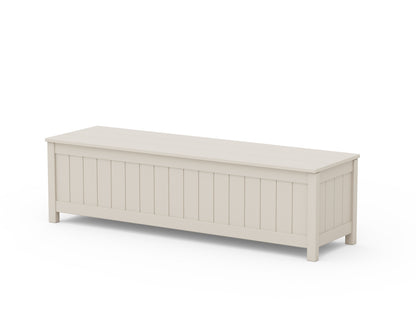 POLYWOOD® Vineyard 60" Storage Bench in Sand