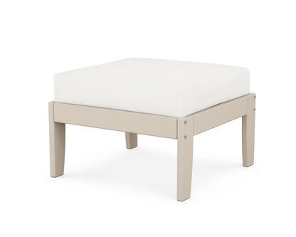 Unbranded Modular Ottoman - Classic in Sand / Natural Linen
