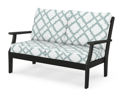 Braxton Deep Seating Loveseat - Black