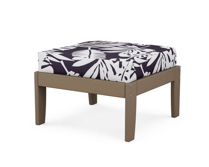Unbranded Modular Ottoman - Classic in Vintage Sahara / Leaf Navy
