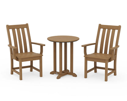 Vineyard 3-Piece Round Dining Set