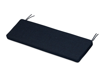 Martha Stewart by POLYWOOD® Chinoiserie Bench Seat Cushion in Marine Indigo