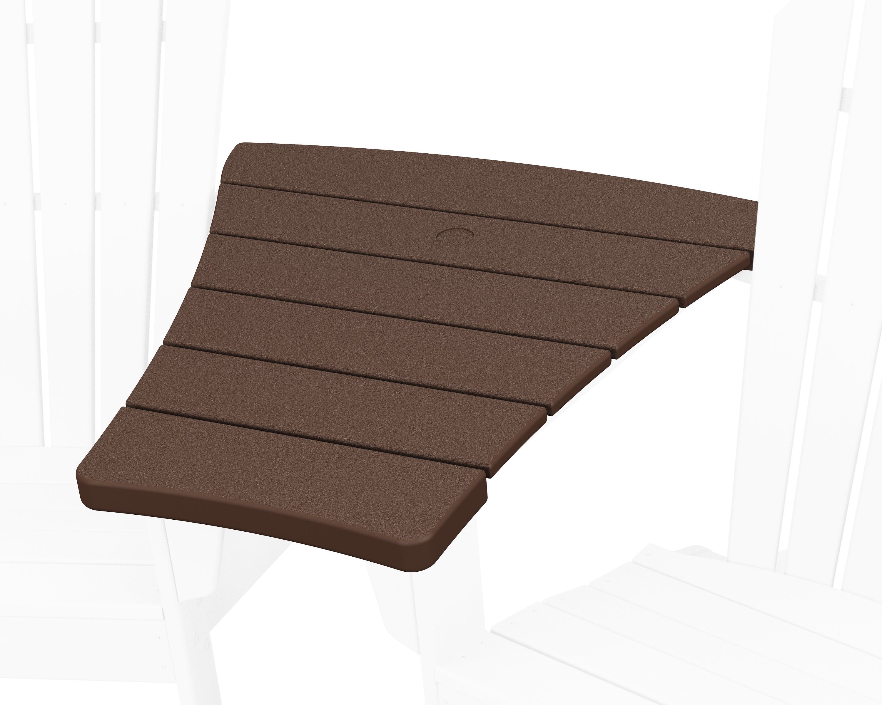 POLYWOOD® Angled Adirondack Connecting Table in Mahogany