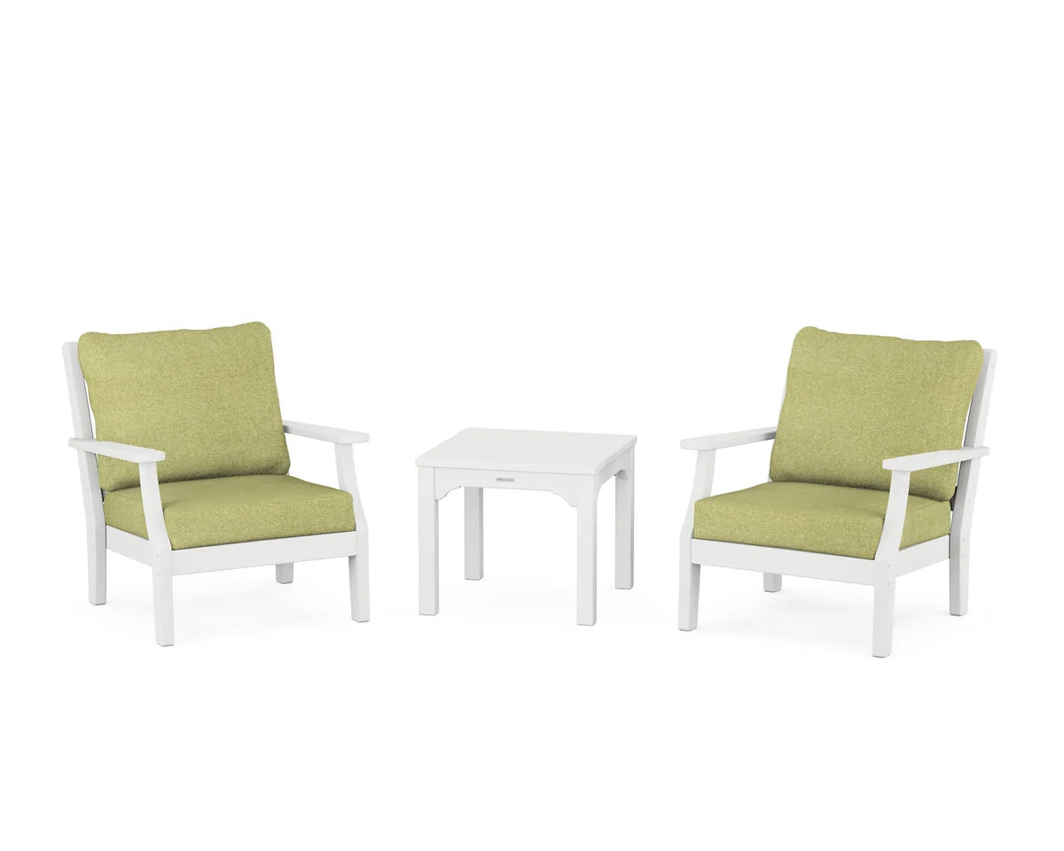 Chinoiserie 3-Piece Deep Seating Set