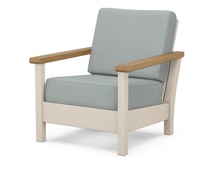POLYWOOD® Harbour Deep Seating Chair in Sand / Natural / Spa