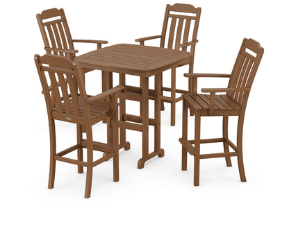Country Living Cottage 5-Piece Bar Set in Teak