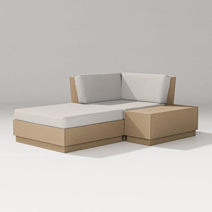 PW Designer Series Elevate Corner Chaise in Vintage Sahara / Cast Ash