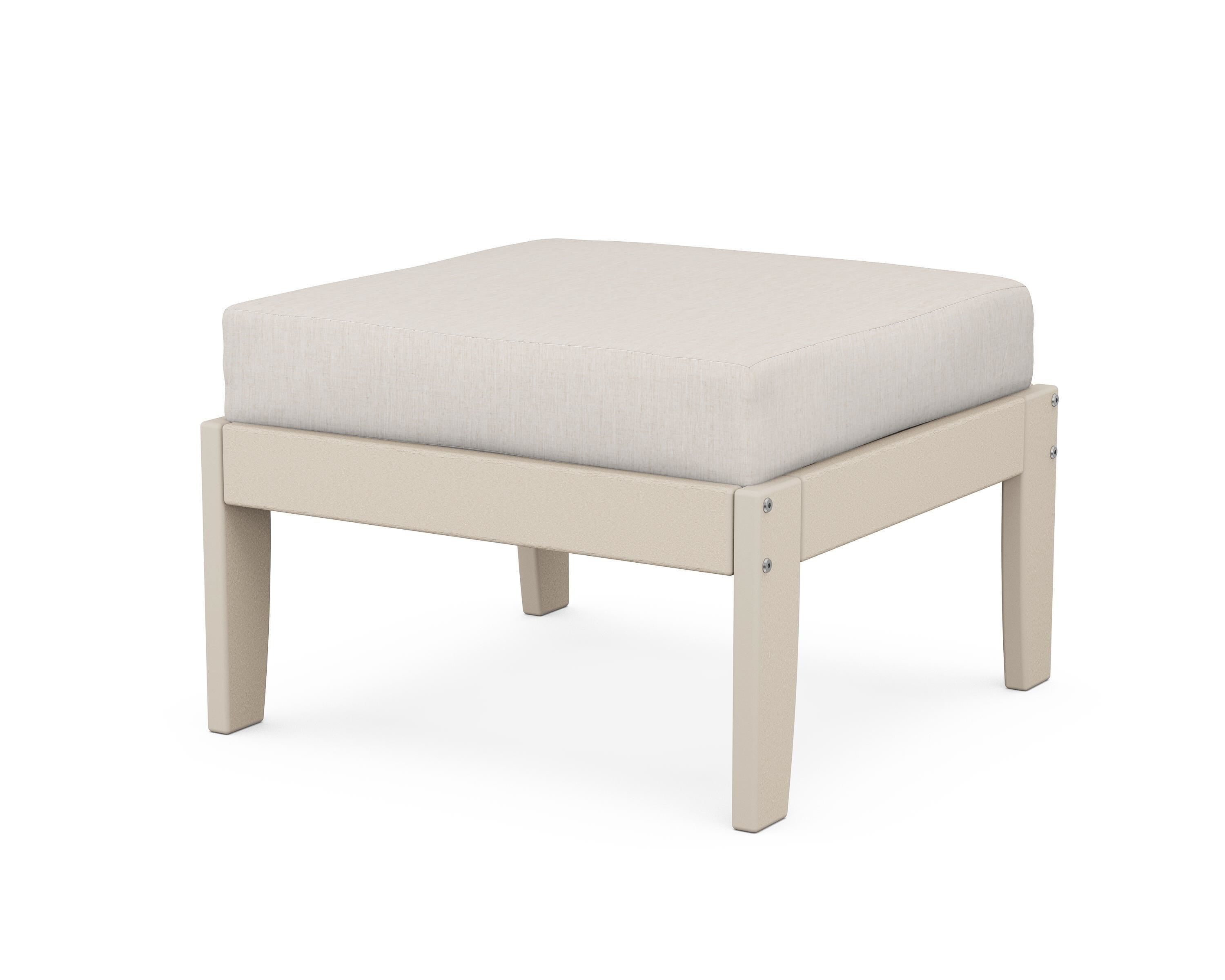 Unbranded Modular Ottoman - Classic in Sand / Cast Ash