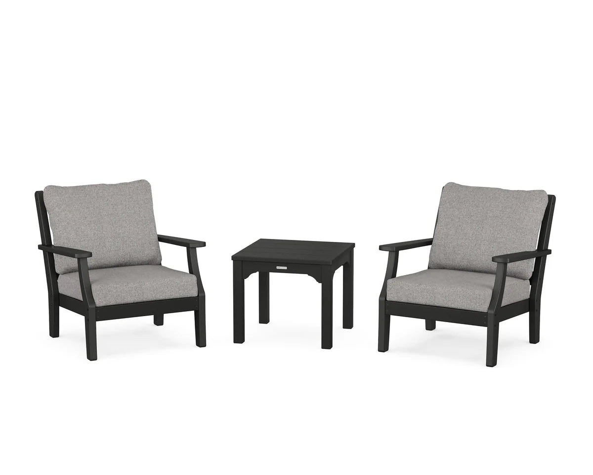 Chinoiserie 3-Piece Deep Seating Set