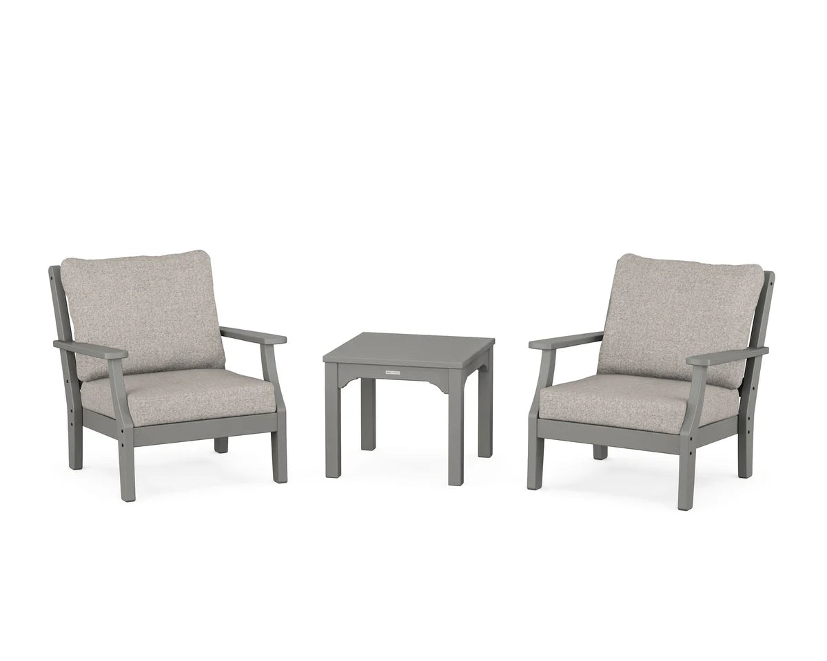 Chinoiserie 3-Piece Deep Seating Set