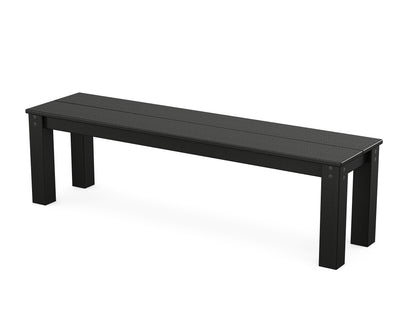 POLYWOOD® Parsons 60" Bench in Black