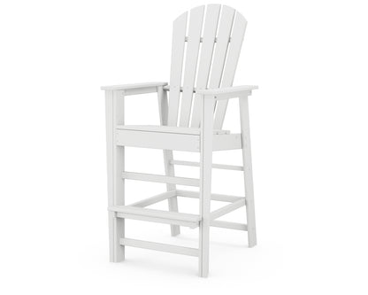 POLYWOOD® South Beach Bar Chair in White