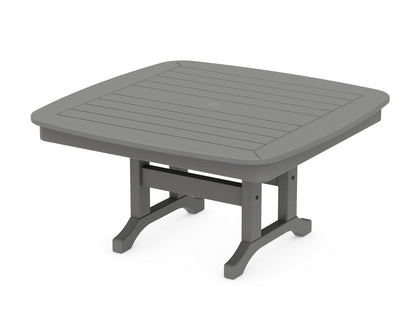 POLYWOOD® Nautical 37" Conversation Table in Slate Grey