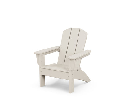 POLYWOOD® Kids Nautical Adirondack Chair in Sand