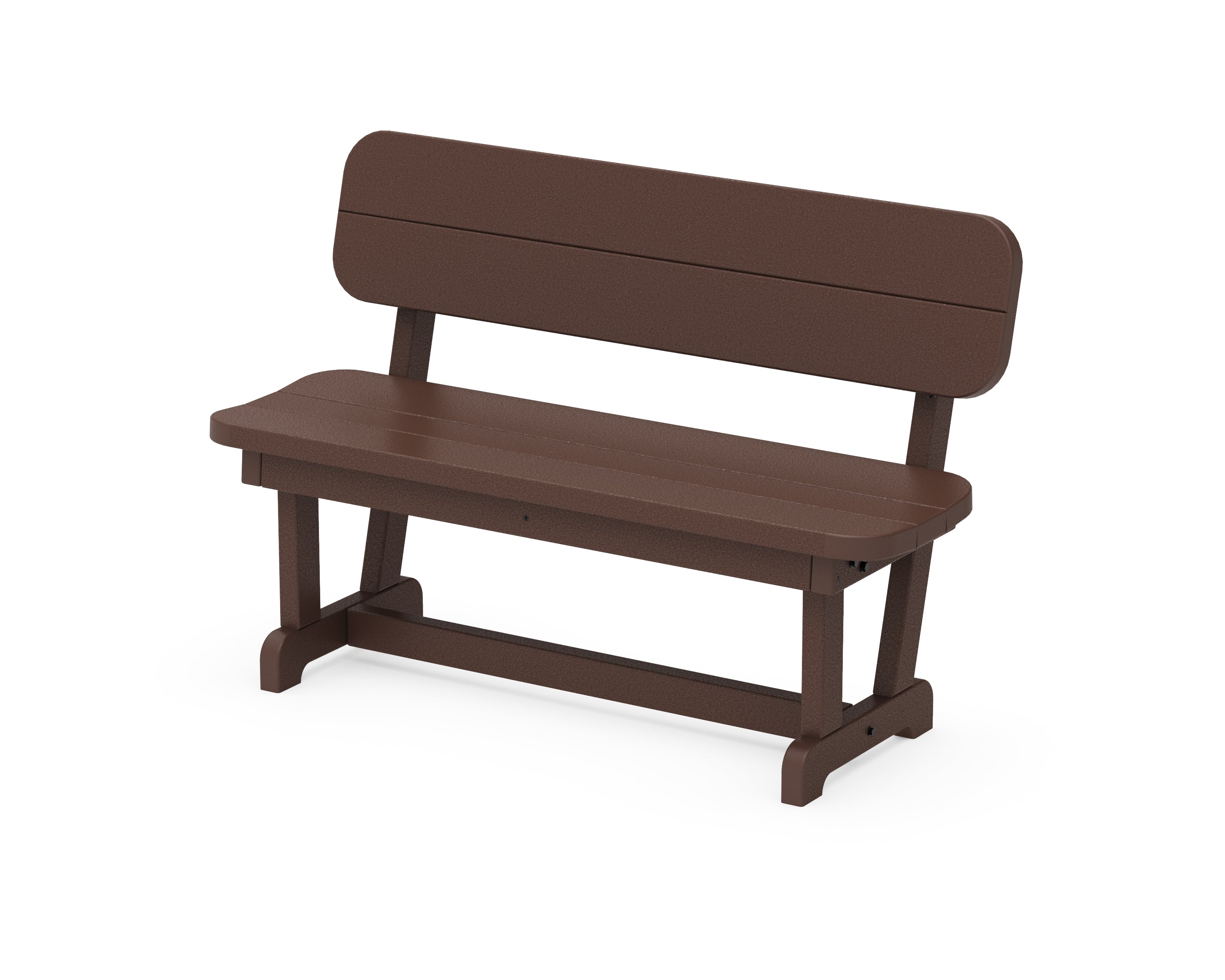 POLYWOOD® Park 48" Bench in Mahogany