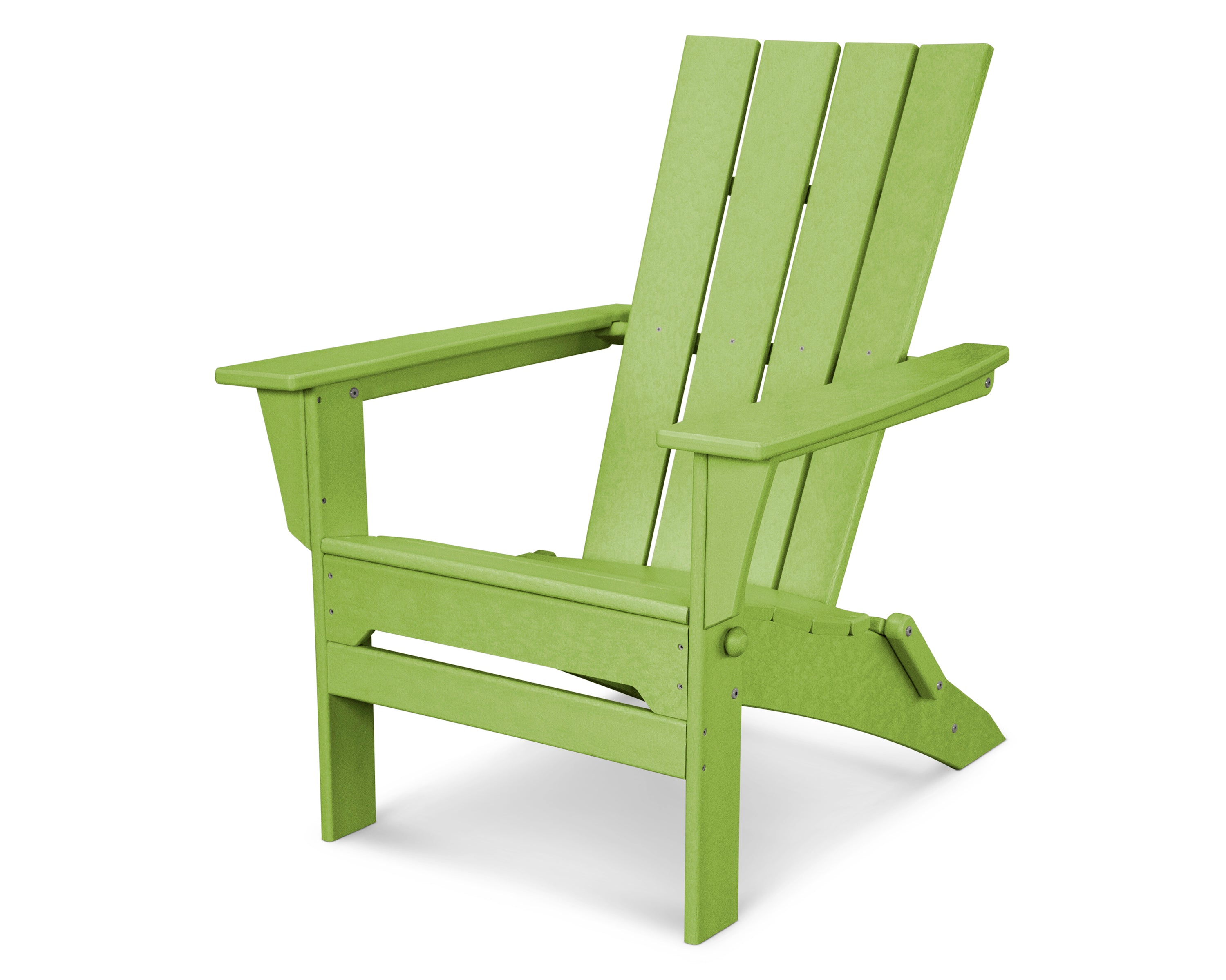 POLYWOOD® Quattro Folding Adirondack in Lime