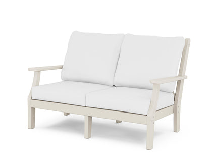 Country Living Wovendale Deep Seating Loveseat in Sand / Natural