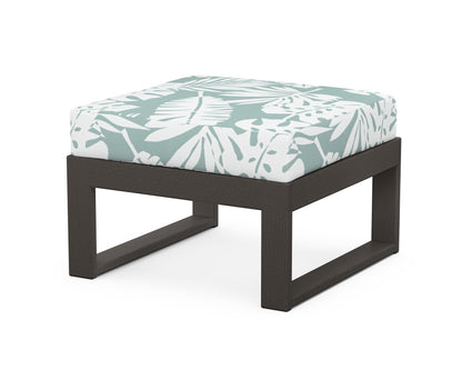 Unbranded Modular Ottoman - Modern in Vintage Coffee / Leaf Glacier Spa