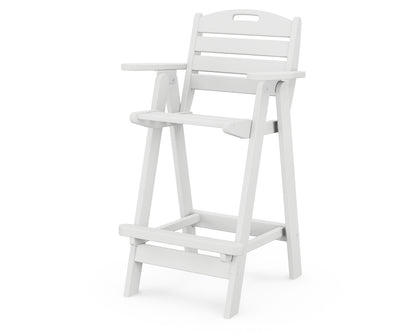 POLYWOOD® Nautical Bar Chair in White