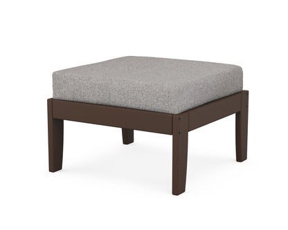 Unbranded Modular Ottoman - Classic in Mahogany / Grey Mist