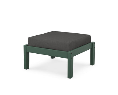 Unbranded Deep Seating Ottoman in Green / Spectrum Carbon