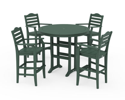 Draper James™ by  POLYWOOD® Savannah 5-Piece Round Bar Set in Green