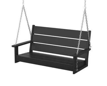 POLYWOOD® Lakeside 48" Swing in Black