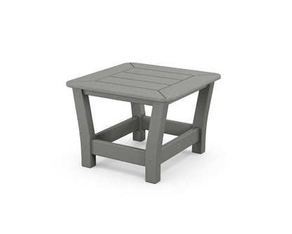 POLYWOOD® Harbour Slat End Table in Slate Grey