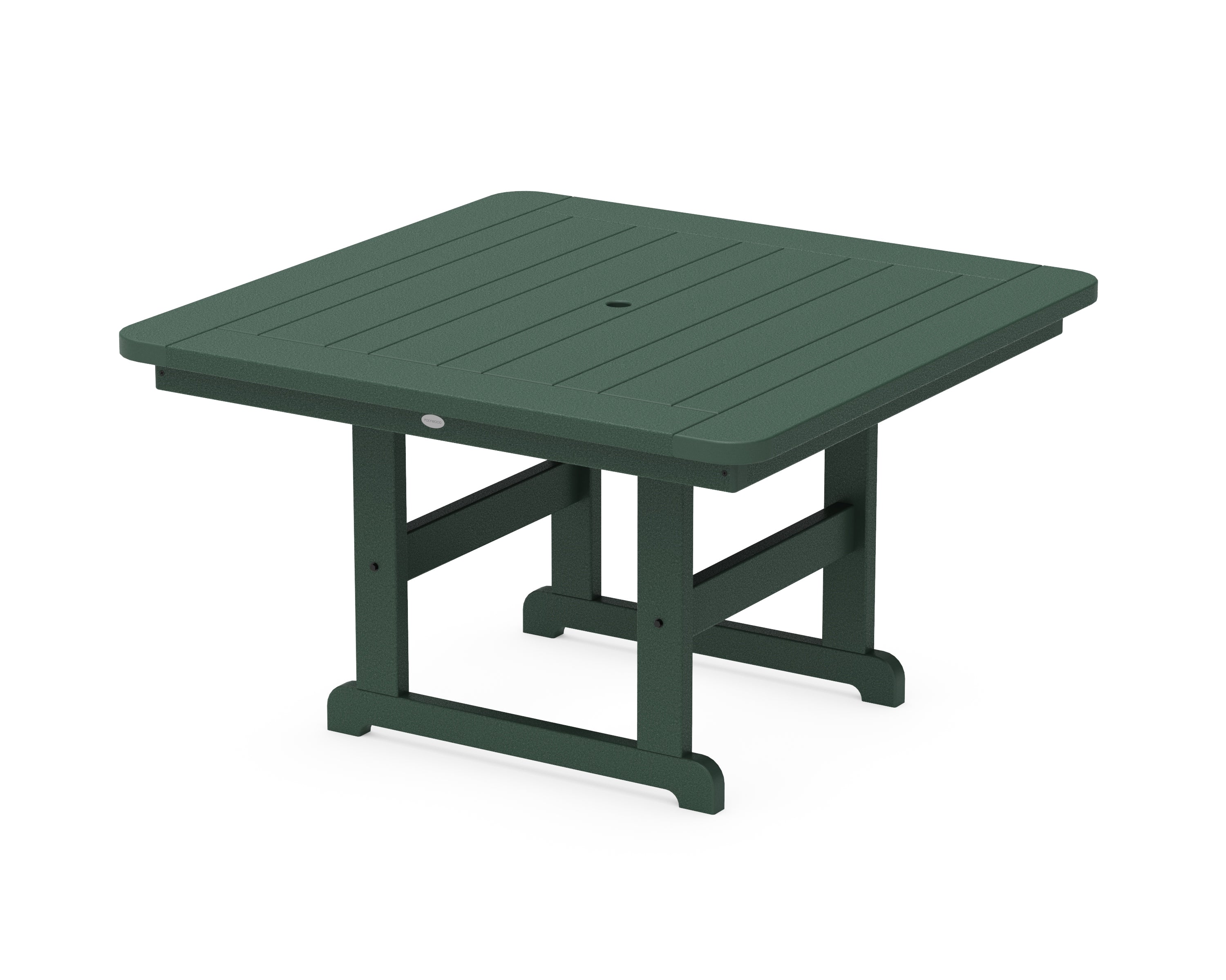 POLYWOOD® Park 48" Square Table in Green