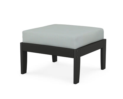 Unbranded Modular Ottoman - Classic in Black / Spa