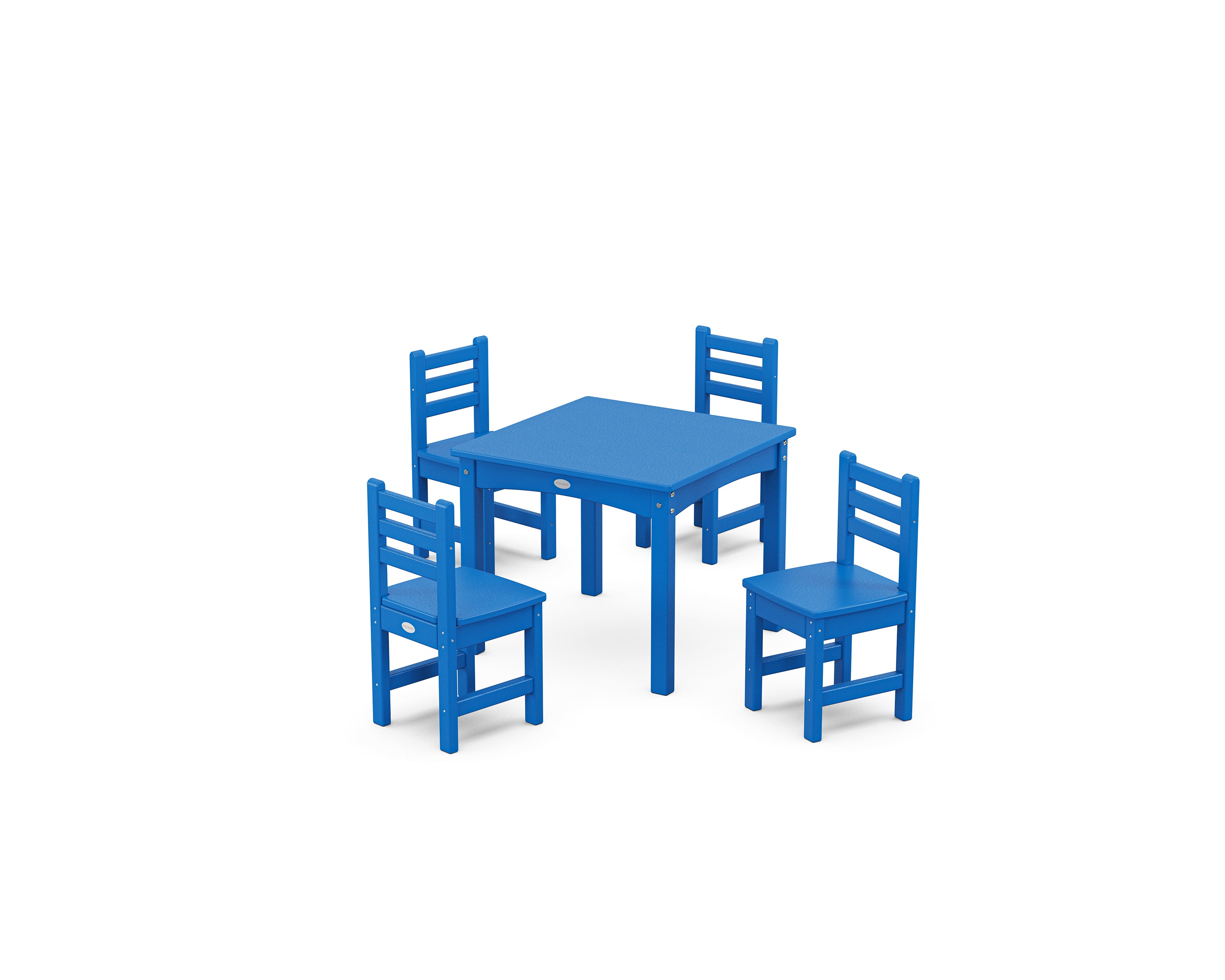 POLYWOOD® Lakeside Toddler 5-Piece Dining Set in Pacific Blue