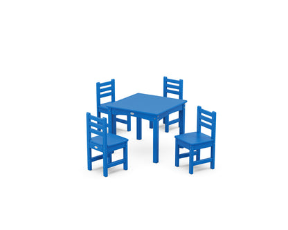 POLYWOOD® Lakeside Toddler 5-Piece Dining Set in Pacific Blue