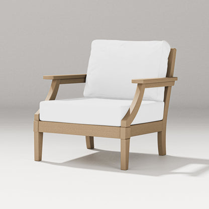 PW Designer Series Estate Lounge Chair in Vintage Sahara / Natural