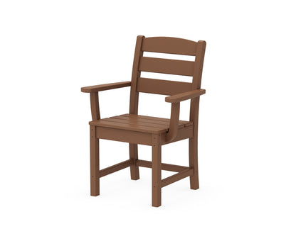 POLYWOOD® Lakeside Dining Arm Chair in Teak