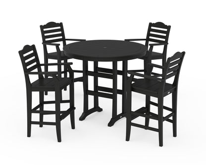 Draper James™ by  POLYWOOD® Savannah 5-Piece Round Bar Set in Black