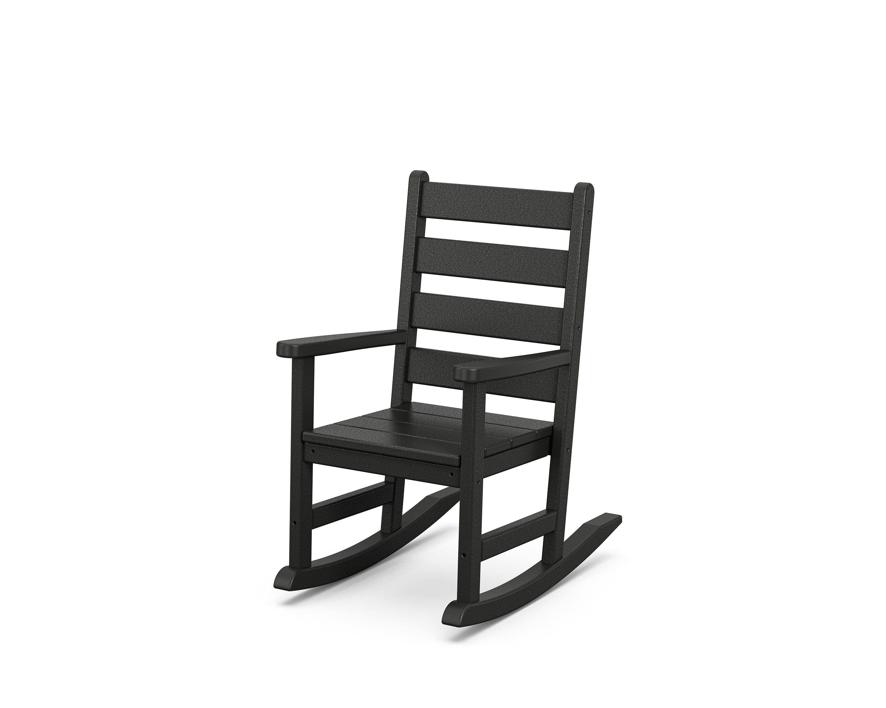 POLYWOOD® Kids Lakeside Rocking Chair in Black