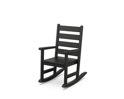 POLYWOOD® Kids Lakeside Rocking Chair in Black