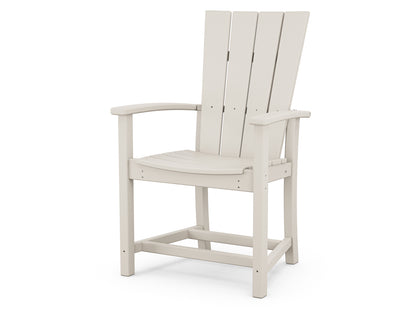 POLYWOOD® Quattro Adirondack Dining Chair in Sand