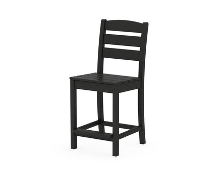 POLYWOOD® Lakeside Counter Side Chair in Black