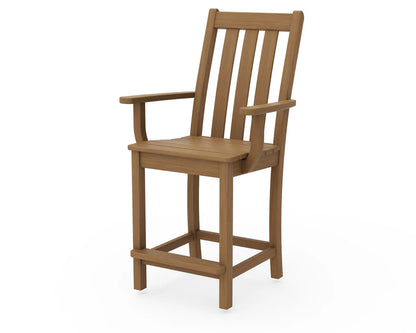 Vineyard Counter Arm Chair