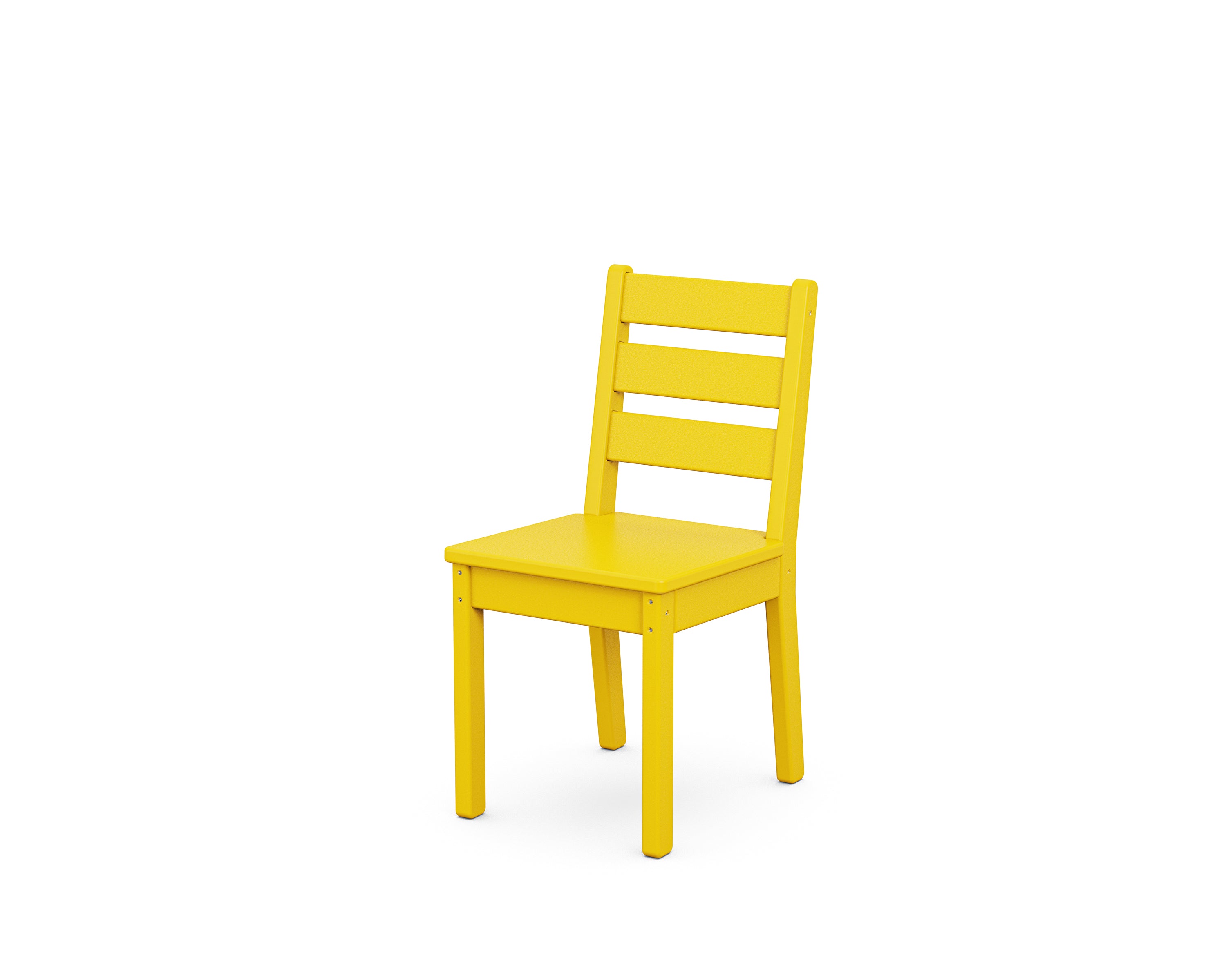 POLYWOOD® Kids Lakeside Dining Chair in Lemon
